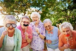 Image result for Old Person Having Fun
