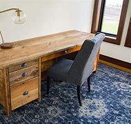 Image result for reclaimed wood desk
