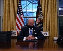 Image result for Resolute Desk Trump Seated