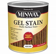 Image result for Minwax | Cherry 607 Gel Stain, 1/2 Pint - Floor & Decor