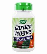 Image result for Natures Way Garden Veggies By Nature's Way - 60 Capsules - Digestion & Super Foods - Green Foods