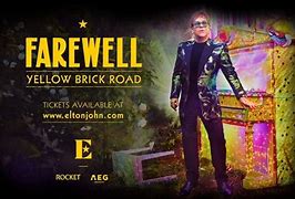 Image result for Elton John Goodbye Yellow Brick Road Tour Stage