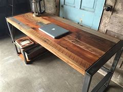 Image result for Wood Desk Designs
