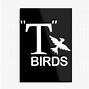 Image result for Grease T-Birds Logo