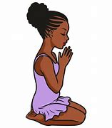 Image result for Praying Girl SVG