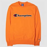 Image result for Champion Orange Sweatshirt