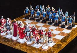 Image result for Hand Painted Chess Pieces