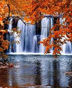 Image result for Beautiful Autumn Waterfalls
