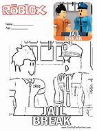 Image result for Roblox Jailbreak Coloring Pages
