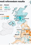 Image result for Brexit Results Map