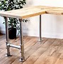 Image result for DIY L-shaped Desk for Two People