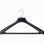 Image result for plastic black clothing hanger