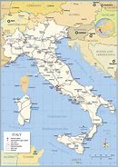 Image result for Aerial Map of Italy