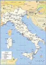 Image result for Italy Tourimsm Map with Regions