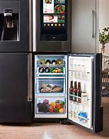 Image result for Samsung Black Stainless Appliances in Kitchen