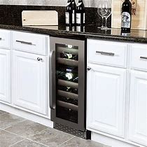 Image result for Compact Wine Cooler Refrigerator