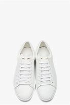 Image result for Saint Laurent White Sneakers