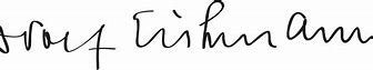 Image result for Eichmann Signature