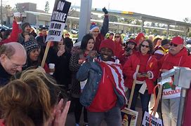 Image result for LAUSD workers strike