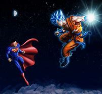 Image result for Superman vs Goku Fan Art