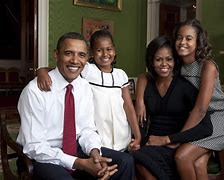 Image result for Michelle and Barack Obama Kids