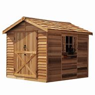 Image result for Wooden Outdoor Storage Sheds Lowe's