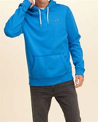 Image result for Hollister Hoodie All Blue C