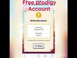 Image result for Level 100 Prodigy Account Password