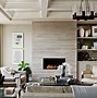 Image result for Open Living Room with Fireplace
