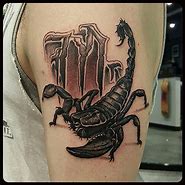 Image result for black scorpio tattoos