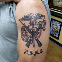 Image result for Marine Emblem Tattoo