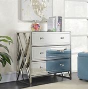 Image result for Mirrored Chest of Drawers
