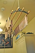 Image result for Laundry Room Clothes Hanger Racks
