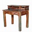 Image result for Long Wood Desk Rustic