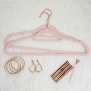 Image result for Rose Gold Handle Velvet Hangers