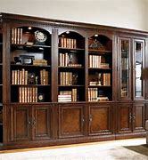 Image result for Library Bookcases Wood