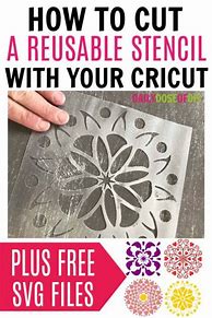 Image result for How to Make a Stencil with Cricut