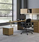 Image result for Home Office Furniture Executive Desk Black
