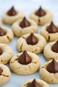 Image result for Christmas Cookie Recipes with Hershey Kisses