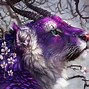 Image result for Cool Wallpapers Purple Tiger