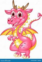 Image result for Cute Pink Dragon Cartoon