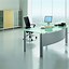 Image result for Glass Executive Desk White