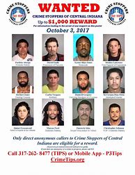 Image result for Crime Stoppers Wanted Poster