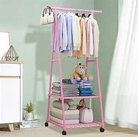 Image result for Portable Clothes Rack Withe Shelves Aus
