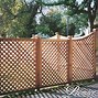 Image result for Vinyl Fence with Lattice Top