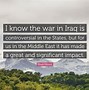 Image result for Iraq War Quotes