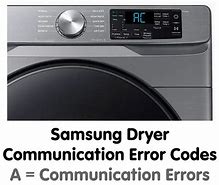 Image result for Samsung Dryer Dve G 52M775 Error Codes