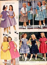 Image result for Ads for Old Fashion Girl Dresses