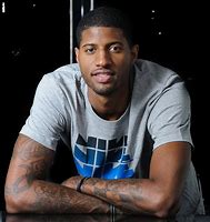 Image result for Paul George in Orange Jersey