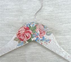 Image result for Flower Design Clothes Hanger